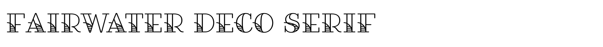 Fairwater Deco Serif image
